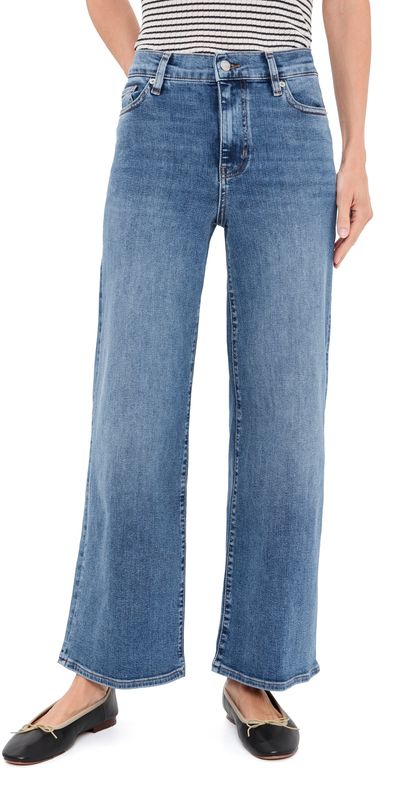 FRAME FRAME Petite Pixie Le Slim Palazzo Jeans Gossamer