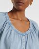 Frame Frame Resort gathered cotton-blend shirt - 3