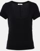 Frame Frame Rib Baby Tee jersey top - 1