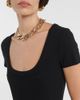 Frame Frame Rib Baby Tee jersey top - 4