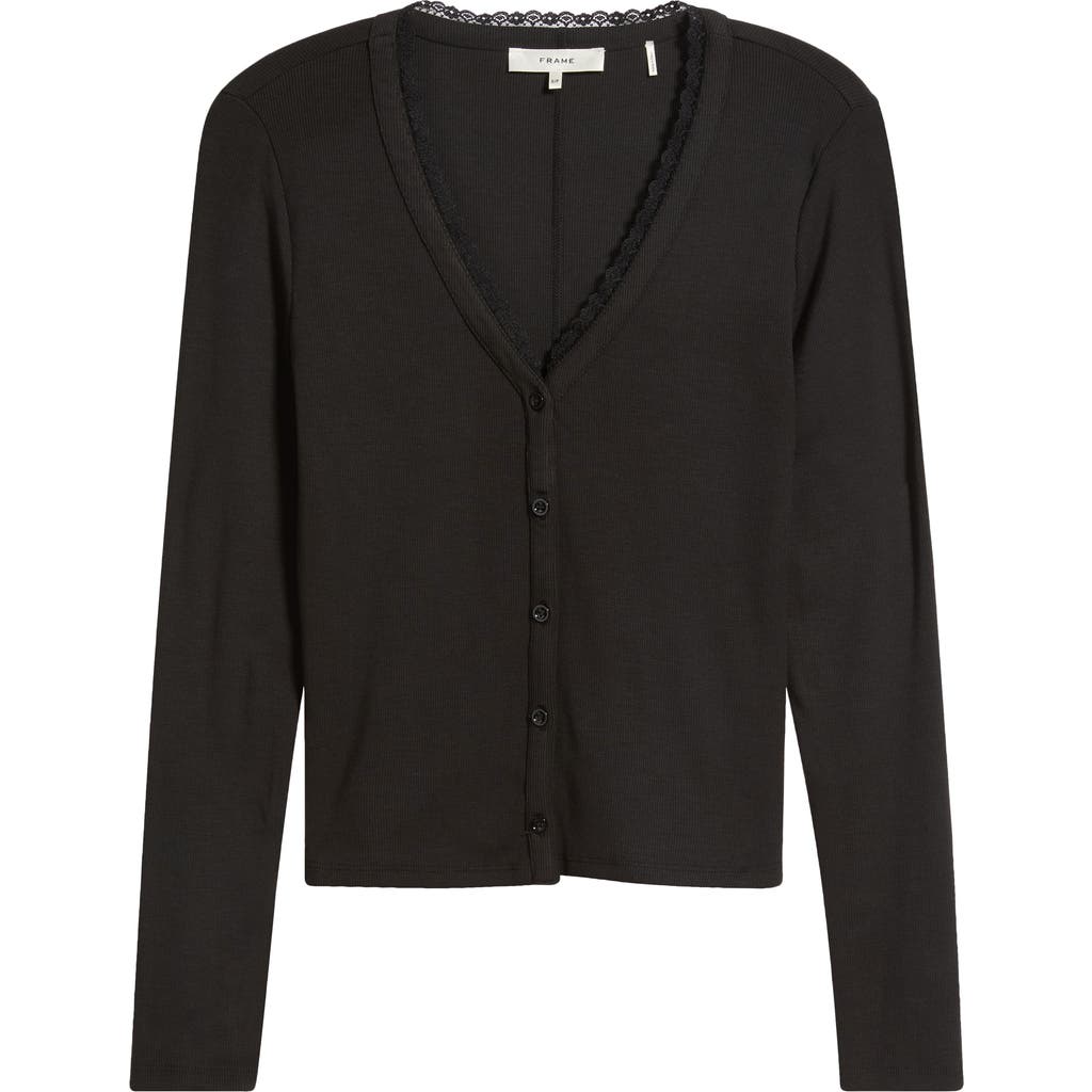 FRAME FRAME Rib Trim Cardigan