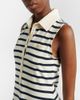Frame Frame Sea Breeze striped cotton polo dress - 3