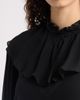 FRAME FRAME Soire Silk Ruffled Top - 4