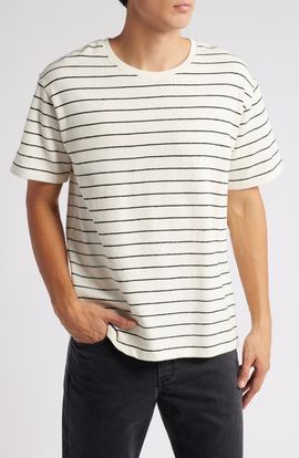 FRAME FRAME Stripe Relaxed T-Shirt
