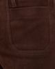 FRAME FRAME Suede Le Slim Palazzo Modernist Pocket Pants Dark Brown - 6