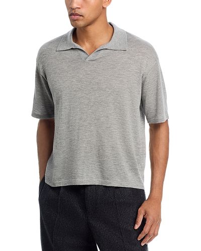Frame Frame Superfine Short Sleeve Polo Sweater