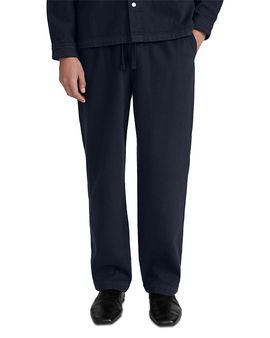 Frame Frame Textured Cotton Terry Travel Pants