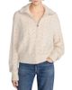 Frame Frame The Airy Wool & Cashmere Quarter Zip Sweater - 1