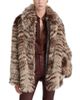 Frame Frame The Alpine Chevron Faux Fur Coat - 1