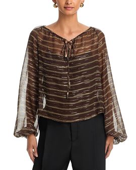 Frame Frame The Balloon Blouse