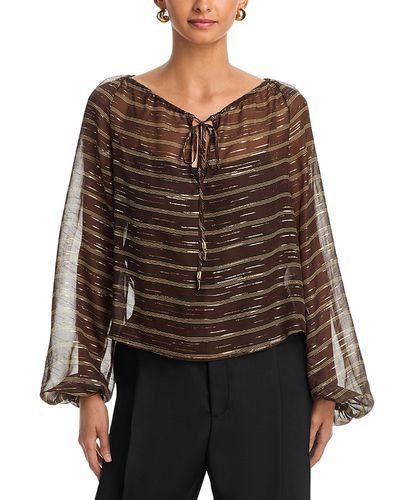 Frame Frame The Balloon Blouse