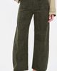 FRAME FRAME The Bow Crop Flocked Jeans Sandcat - 2