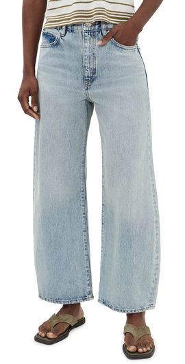 FRAME FRAME The Bow Crop Jeans Coastal