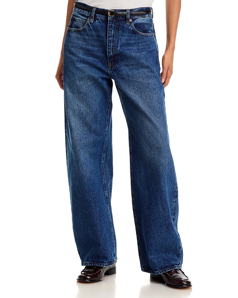 Frame Frame The Bow High Rise Jeans in Obscura