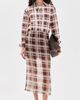 FRAME FRAME The Boy Shirt Silver Peony Plaid - 6