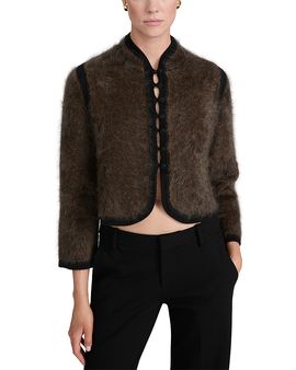Frame Frame The Brushed Cashmere Salon Cardigan