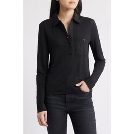 FRAME FRAME The Caddy Stretch Linen Polo