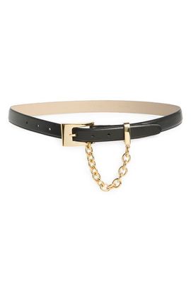 FRAME FRAME The Chain Detail Leather Belt