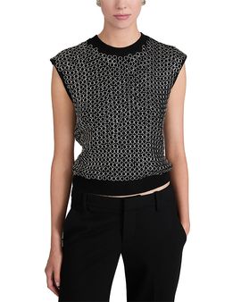 Frame Frame The Chainmail Shell Sleeveless Wool Top