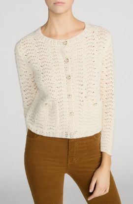 FRAME FRAME The Chevron Knit Cardigan