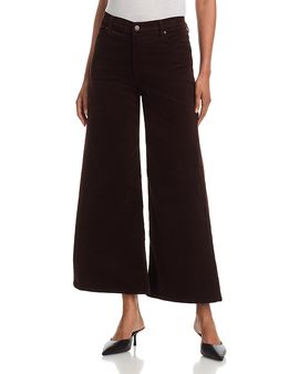 Frame Frame The Corduroy High Rise Swing Jeans in Espresso