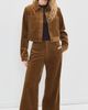 FRAME FRAME The Corduroy Swing Trousers Hazelnut - 5