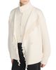Frame Frame The Cropped Wool Fringed Coat - 4