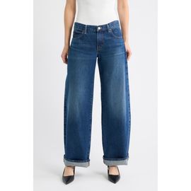 FRAME FRAME The Cuffed Low Bow Barrel Jeans