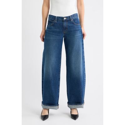FRAME FRAME The Cuffed Low Bow Barrel Jeans