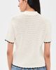FRAME FRAME The Daybreak Polo Top Cream Multi - 3