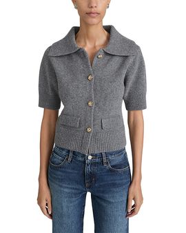 Frame Frame The Doll Wool Collared Cardigan