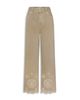 Frame Frame The Eyelet High Rise Ankle Wide Flared Jeans in Thyme - 5