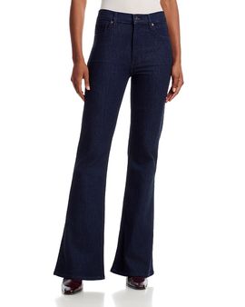 Frame Frame The Flare High Rise Flared Jeans in Polished