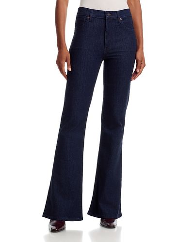 Frame Frame The Flare High Rise Flared Jeans in Polished