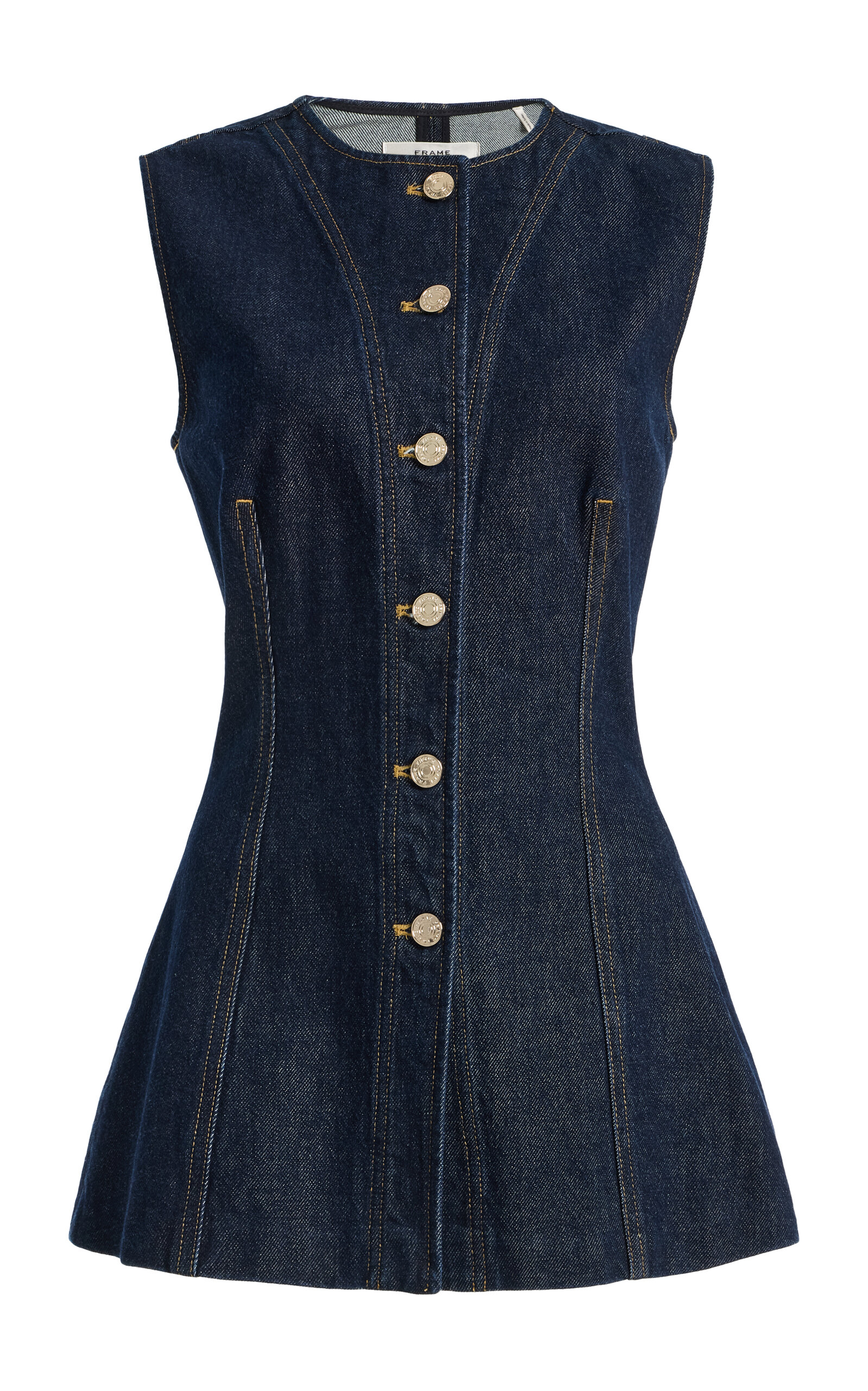 FRAME FRAME The Form Denim Vest