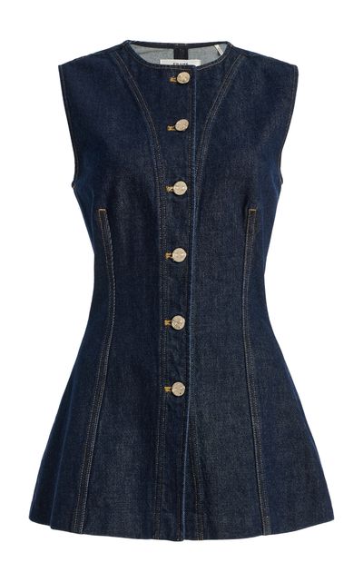 FRAME FRAME The Form Denim Vest