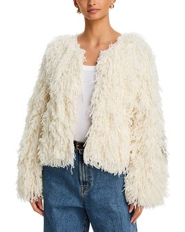 Frame Frame The Fringe Sweater Jacket