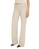 Frame Frame The Gray Cotton Low Rise Wide Leg Jeans in Cappuccino - 1