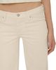 Frame Frame The Gray Cotton Low Rise Wide Leg Jeans in Cappuccino - 4