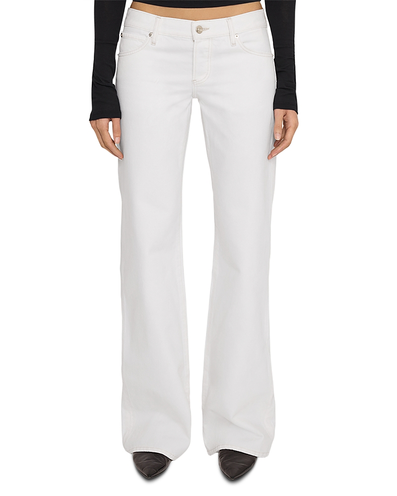 Frame Frame The Gray Low Rise Bootcut Jeans in Au Natural
