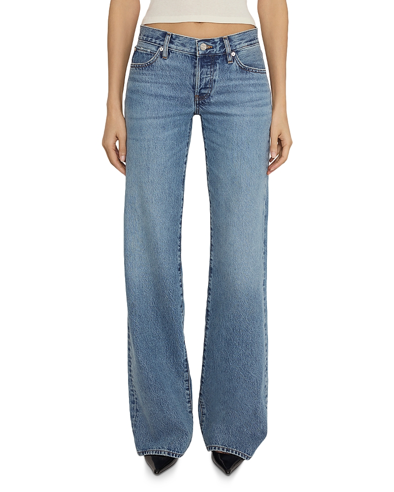 Frame Frame The Gray Low Rise Bootcut Jeans in Rapture