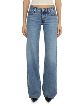 Frame Frame The Gray Low Rise Bootcut Jeans in Rapture