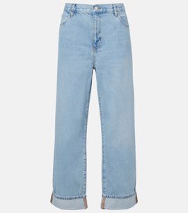 Frame Frame The Hang Cuff straight jeans