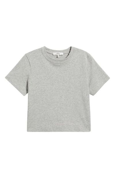 FRAME FRAME The Heather Boxy Crop T-Shirt