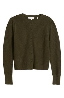 FRAME FRAME The Honeycomb Cashmere Cardigan