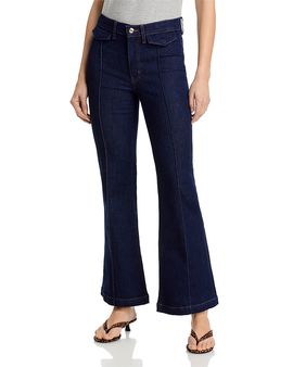 Frame Frame The Icon Flared Leg Jeans in Rinse