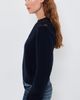 FRAME FRAME The Lace Gathered Sweater Navy - 4