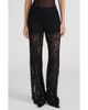 FRAME FRAME The Lace Wide Leg Pants - 1