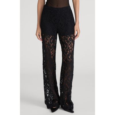 FRAME FRAME The Lace Wide Leg Pants