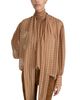 Frame Frame The Lantern Silk Scarf Blouse - 4